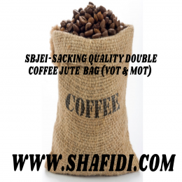 DOUBLE COFFEE JUTE  BAG